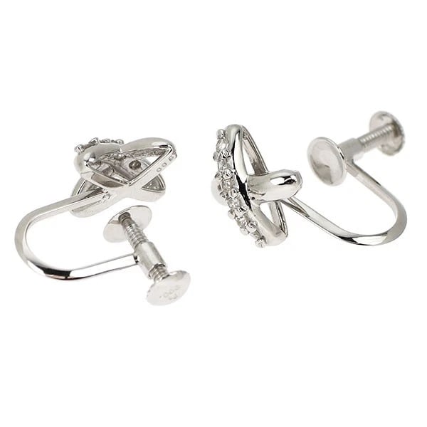 PT900 DIAMOND EARRING - 2