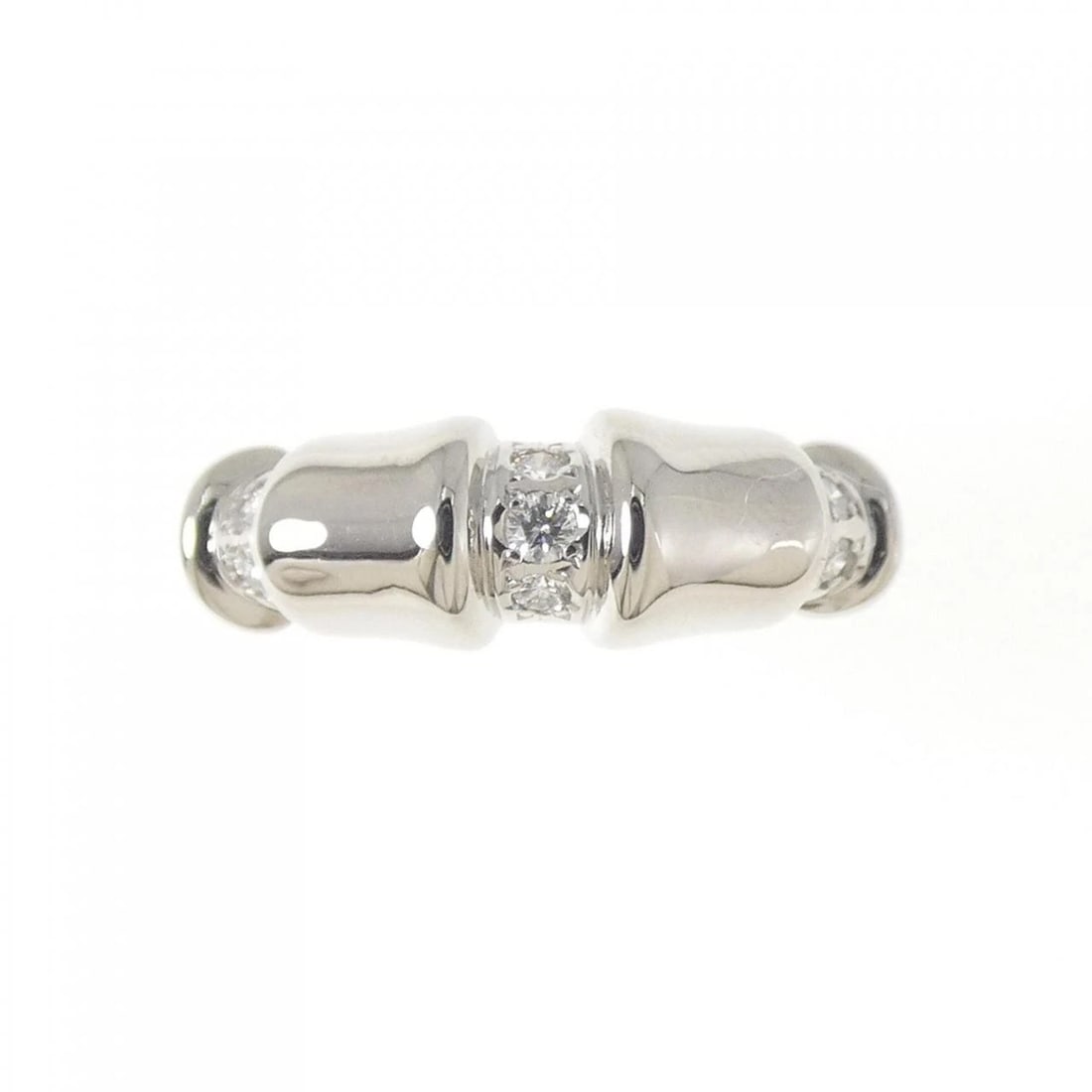 MIKIMOTO DIAMOND RING: Mikimoto Diamond Ring Brand: MIKIMOTO Type/Style: Mikimoto Ring Material: Platinum950, Main Stone natural Color: silver Size: US 4 1/2 Accessories: None Accessories Notice: When purchasing pre-owned