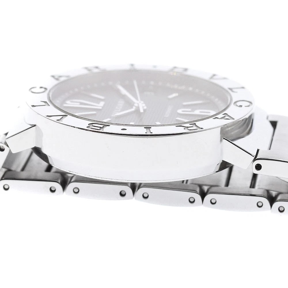BVLGARI DATE BLACK AUTOMATIC WATCH - 5