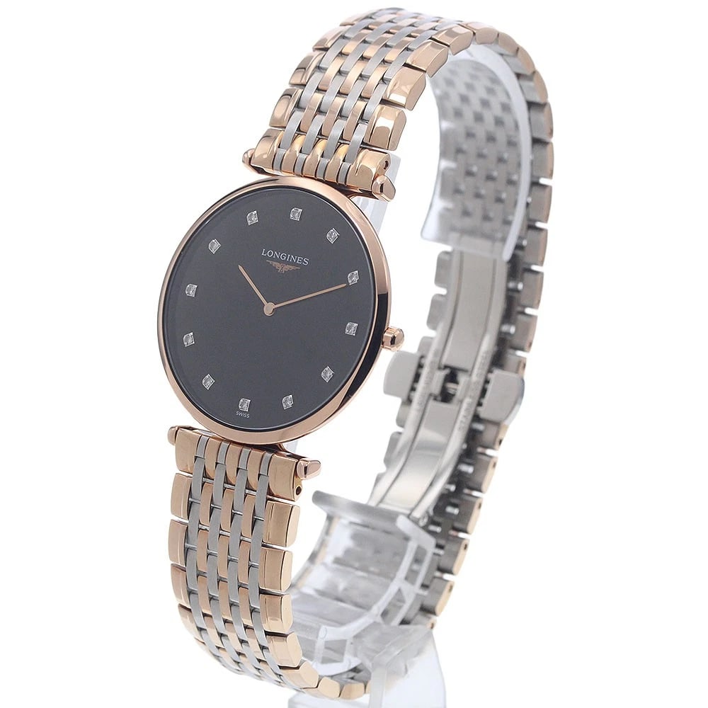 LONGINES DIAMOND QUARTZ WATCH - 2