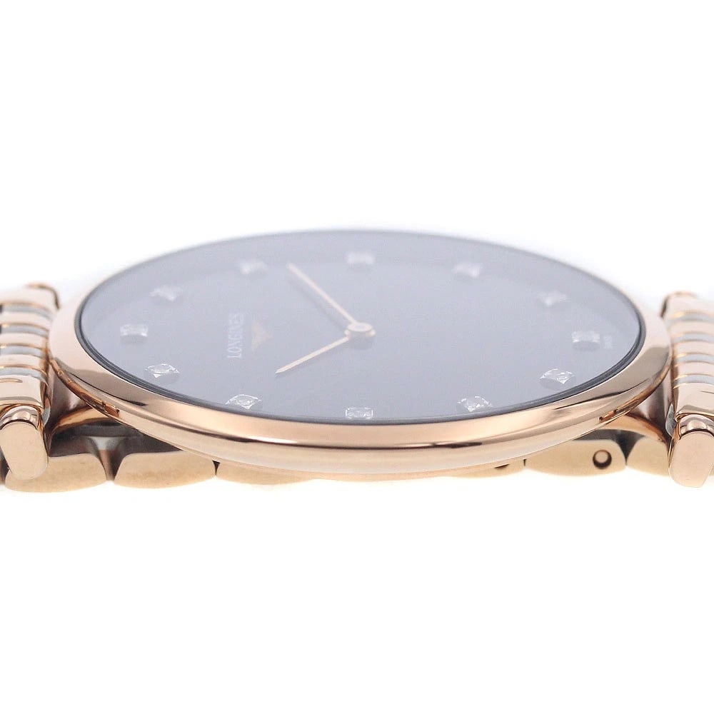 LONGINES DIAMOND QUARTZ WATCH - 5