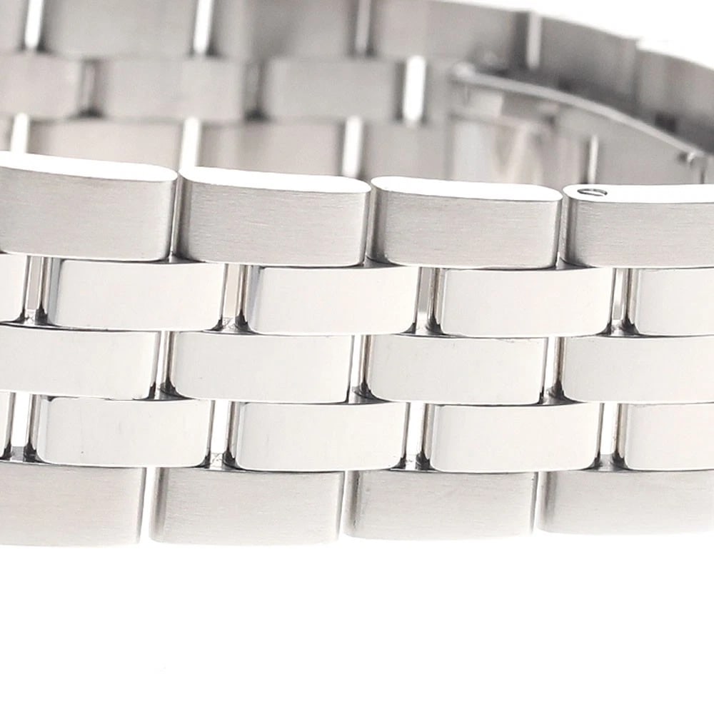TUDOR GLAMOR DATE SILVER AUTOMATIC WATCH - 3