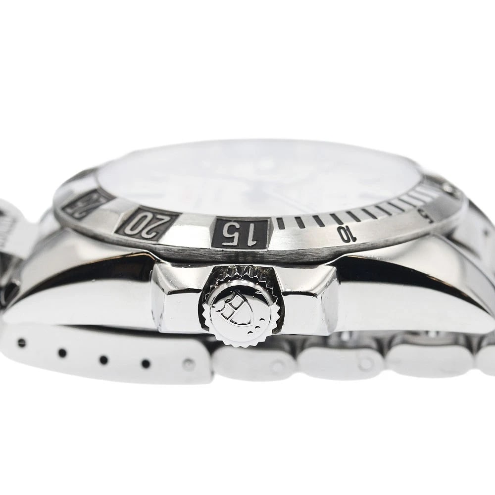 TUDOR HYDRO DATE SILVER AUTOMATIC WATCH - 3