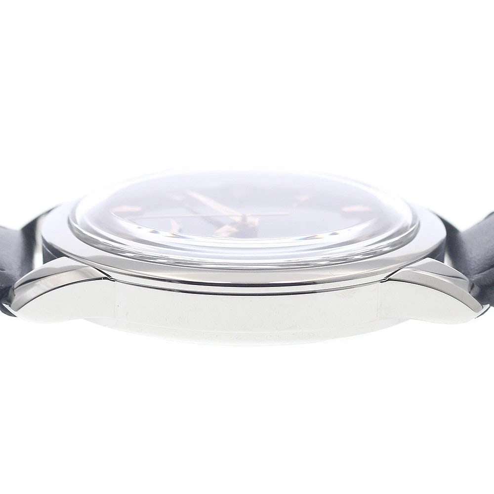LONGINES CONQUEST HERITAGE BLACK AUTOMATIC WATCH - 4