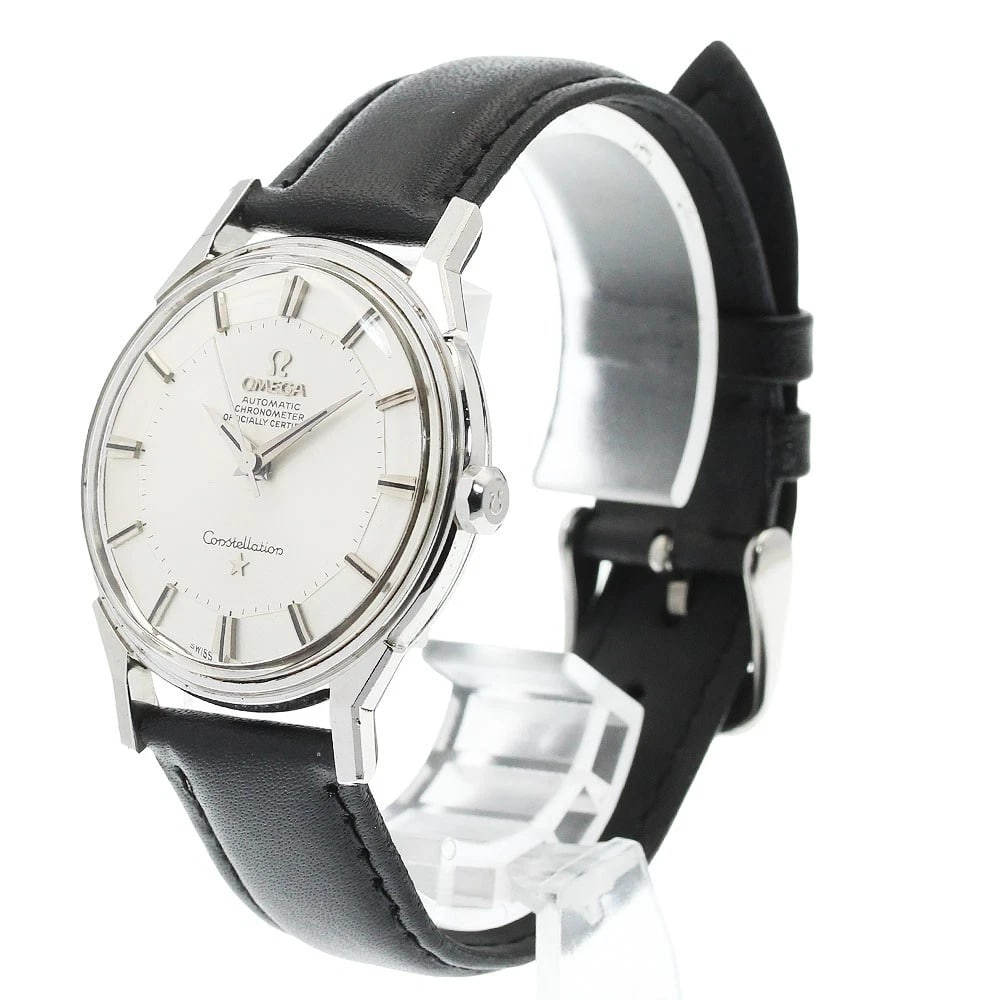OMEGA CONSTELLATION SILVER AUTOMATIC WATCH - 2