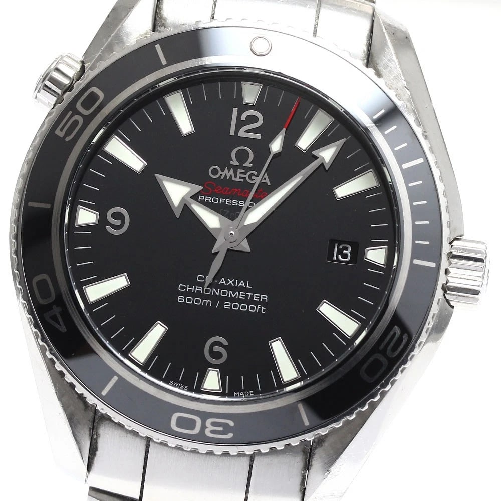 OMEGA SEAMASTER PLANET OCEAN AUTOMATIC WATCH: OMEGA Seamaster Planet Ocean Automatic Watch Brand: OMEGA Type/Style: Wristwatch Material: Band Material Stainless Steel, Case Material Stainless Steel Color: Case Color Silver Band Color Silver Dial