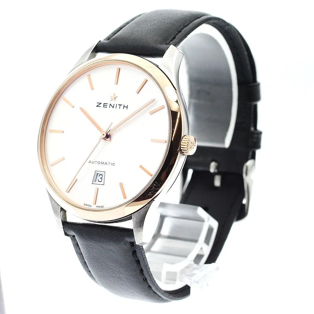 ZENITH K18PGBEZEL AUTOMATIC WATCH - 2