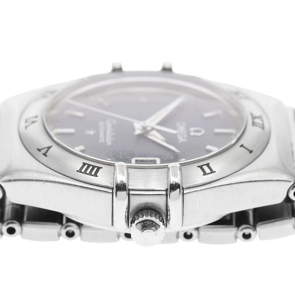 OMEGA CONSTELLATION DATE GRAY AUTOMATIC WATCH - 4