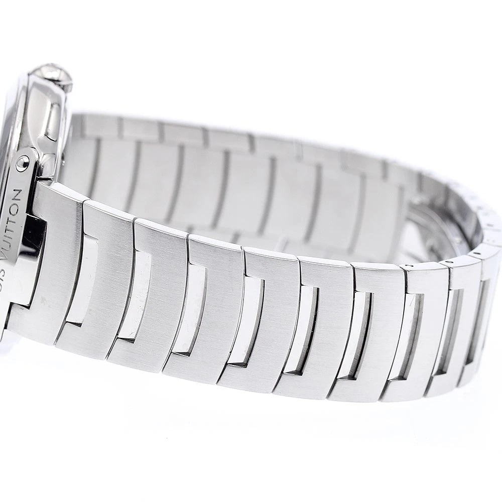 LOUIS VUITTON SILVER AUTOMATIC WATCH - 3