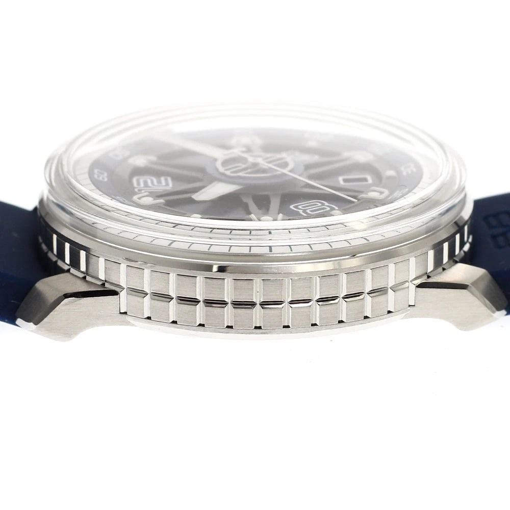 BOMBERG DATE BLUE AUTOMATIC WATCH - 3