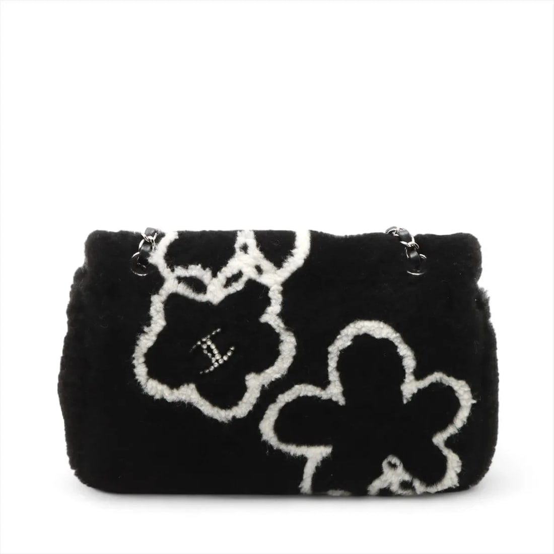 CHANEL COCO MARK DOUBLE CHAIN BAG - 2