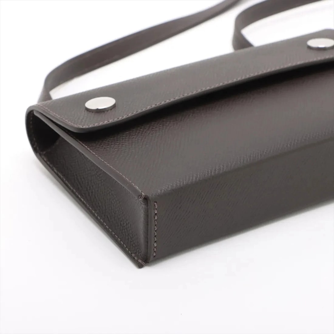 HERMES SNAP SILVER METAL - 4