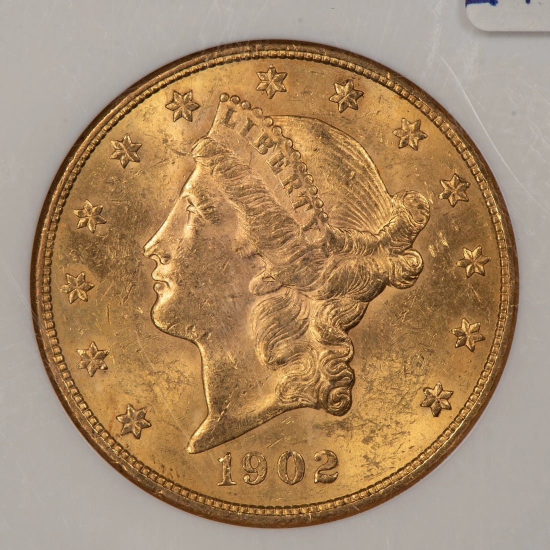 1902-S G$20 LIBERTY GOLD DOUBLE EAGLE: 1902-S G$20 Liberty Gold Double Eagle Brand/Mint: U.S. Mint Year: 1902 Fineness: 0.9 Country of Origin: United States Accessories: None Accessories Notice: When purchasing pre-owned goods, please r