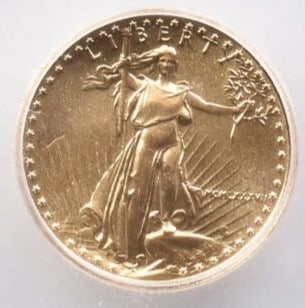 1987 $5 AMERICAN GOLD EAGLE (1 of 2)