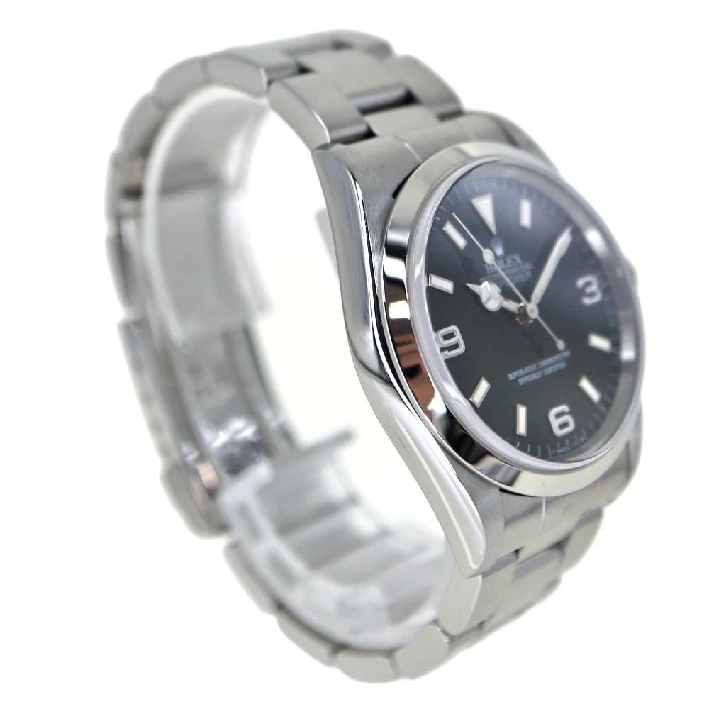 ROLEX EXPLORER BLACK WATCH - 3