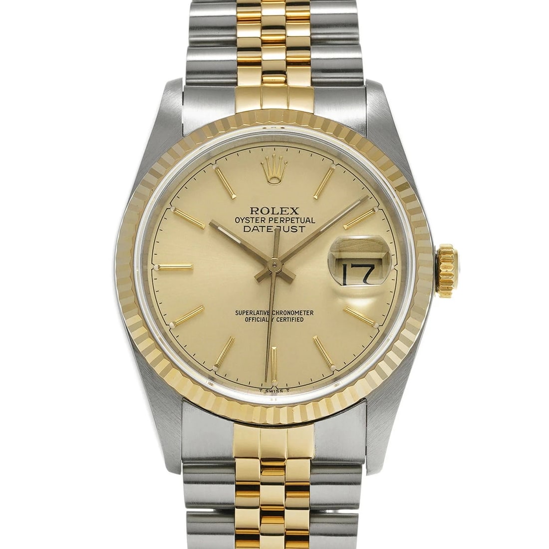 ROLEX DATEJUST WATCH: Rolex Datejust Watch Brand: ROLEX Type/Style: Wristwatch Material: Band Material Stainless Case Material Sapphire Crystal Color: Dial Color Size: Wrist Size 18cm Case Size 36 x 36 mm Accessories: