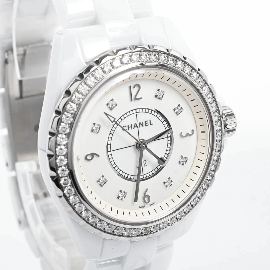 CHANEL WHITE WATCH - 4