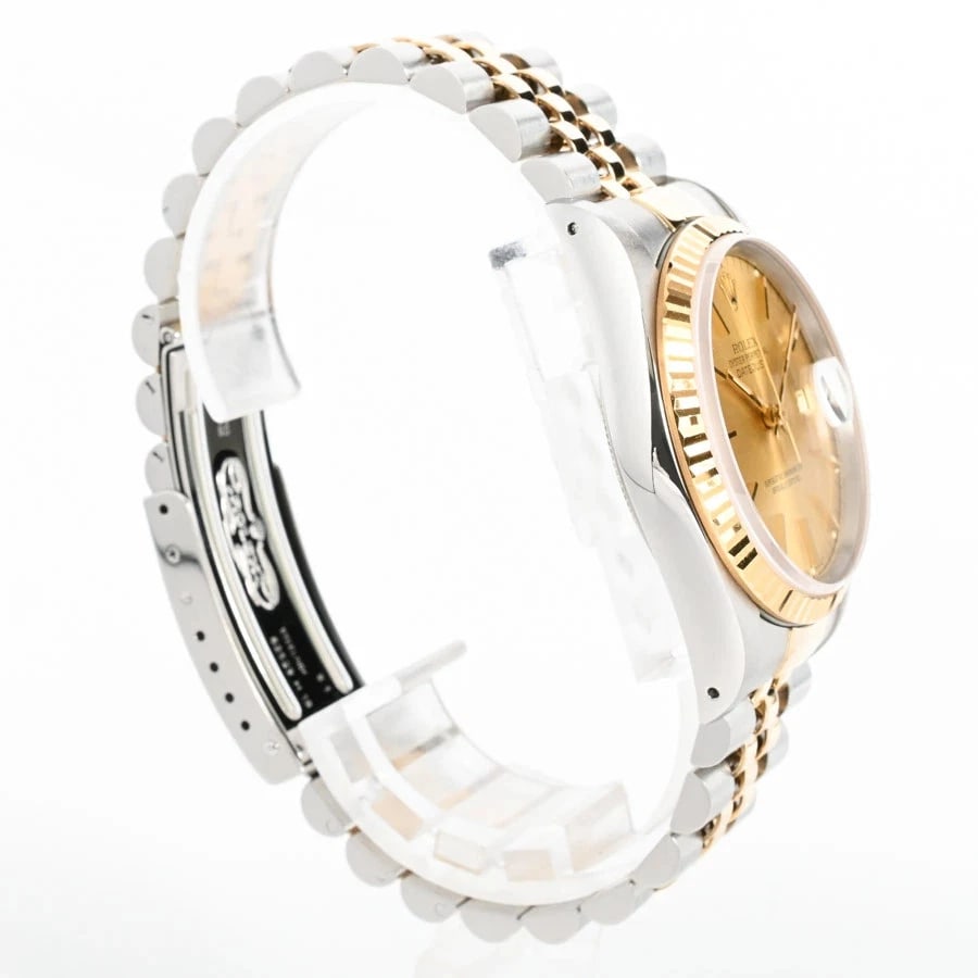 ROLEX YELLOW WATCH - 3