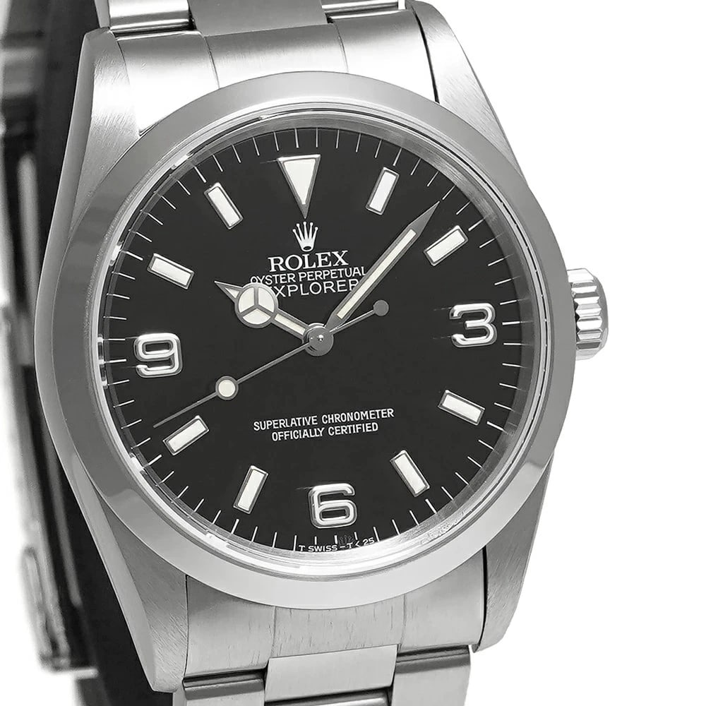 ROLEX EXPLORER BLACK WATCH - 2