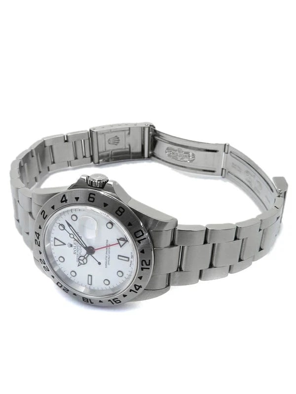 ROLEX EXPLORER WHITE WATCH - 2
