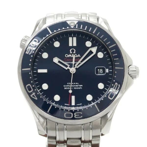 OMEGA SEAMASTER DIVER WATCH: Omega Seamaster Diver Watch Brand: OMEGA Type/Style: Wristwatch Material: Case Material N/A Band Material Stainless Steel Color: Dial Color Size: Wrist Size 17.5cm Case Size 41mm Accessories: None