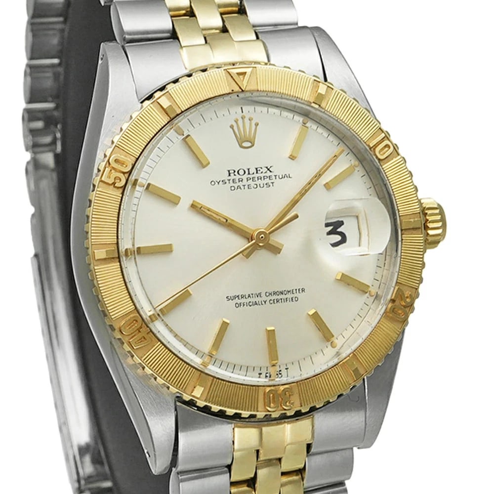 ROLEX DATEJUST SILVER WATCH - 2