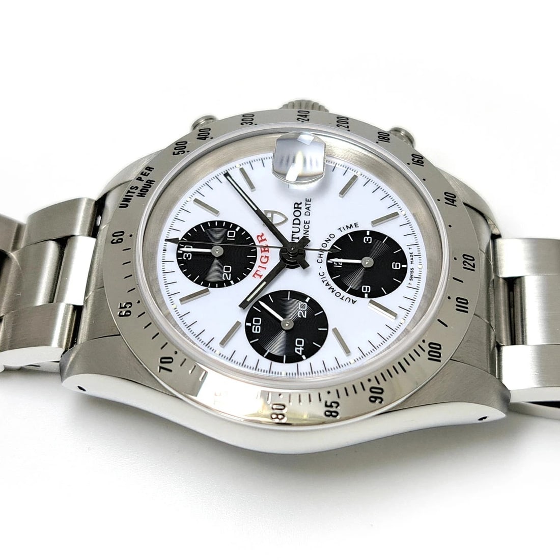 TUDOR WHITE WATCH - 3