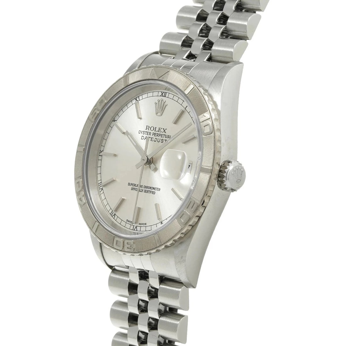 ROLEX DATEJUST THUNDERBIRD SILVER WATCH - 2