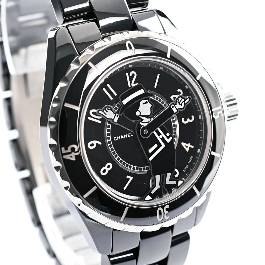 CHANEL BLACK WATCH - 4
