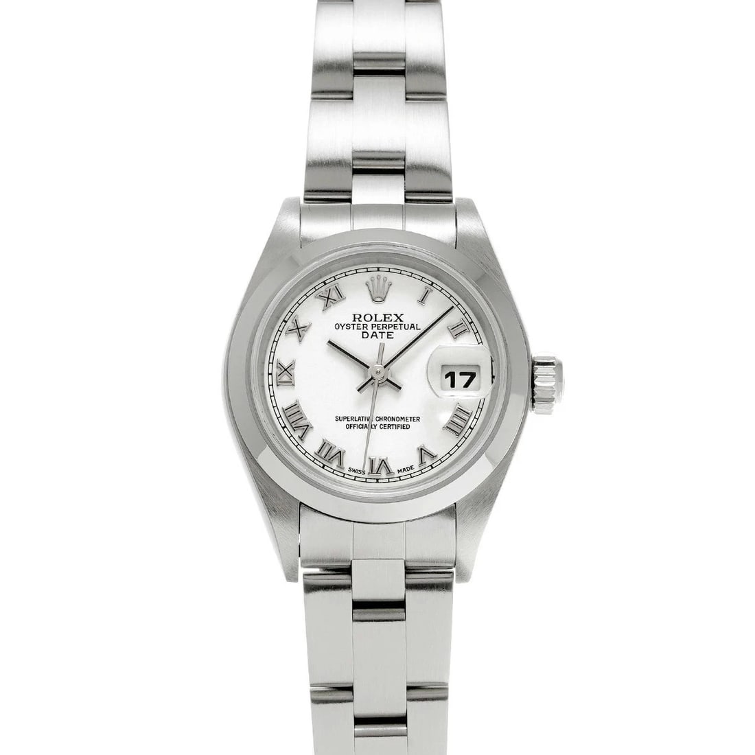 ROLEX DATEJUST WHITE WATCH: Rolex Datejust White Watch Brand: ROLEX Type/Style: Wristwatch Material: Band Material Stainless Case Material Sapphire Crystal Color: Dial Color White Size: Wrist Size 18cm Case Size 26 x 26 mm