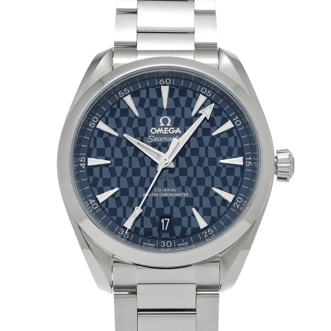 OMEGA WATCH BLUE WATCH: Omega Watch Blue Watch Brand: OMEGA Type/Style: Wristwatch Material: Band Material Stainless Case Material Sapphire Crystal Color: Dial Color Blue Size: Wrist Size 20cm Case Size 41 x 41 mm