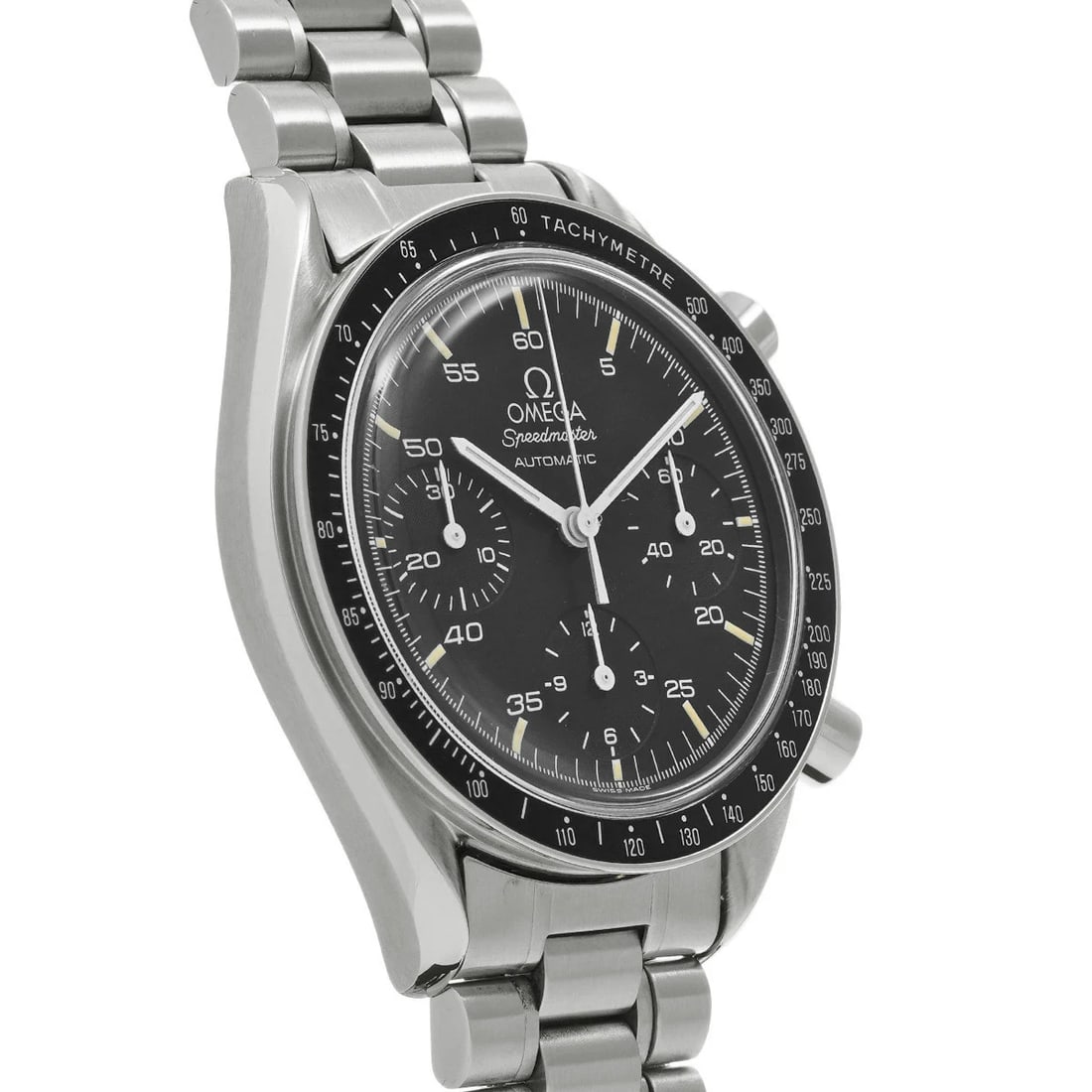 OMEGA SPEEDMASTER AUTOMATIC BLACK WATCH - 3