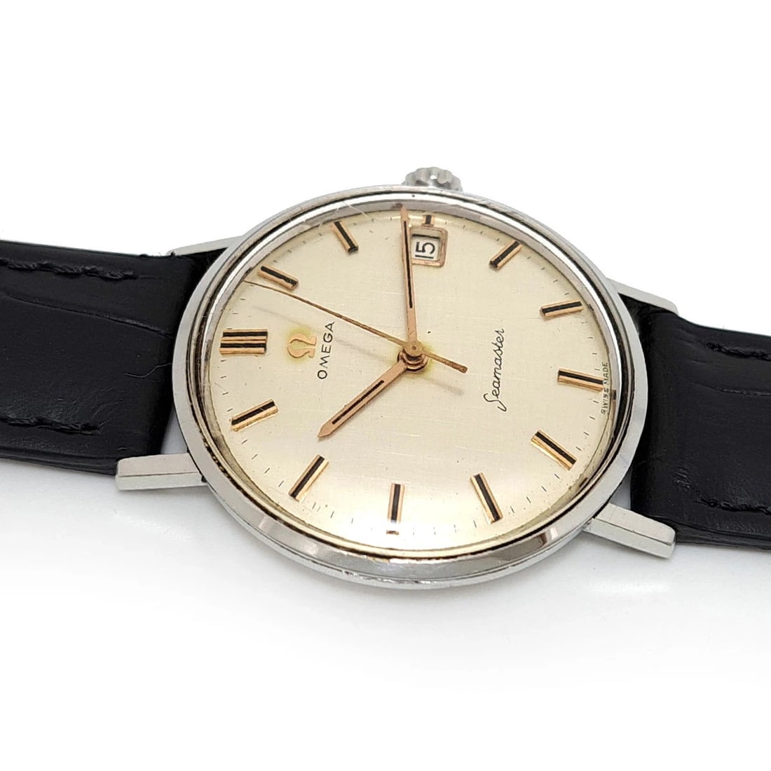 OMEGA SILVER WATCH - 4