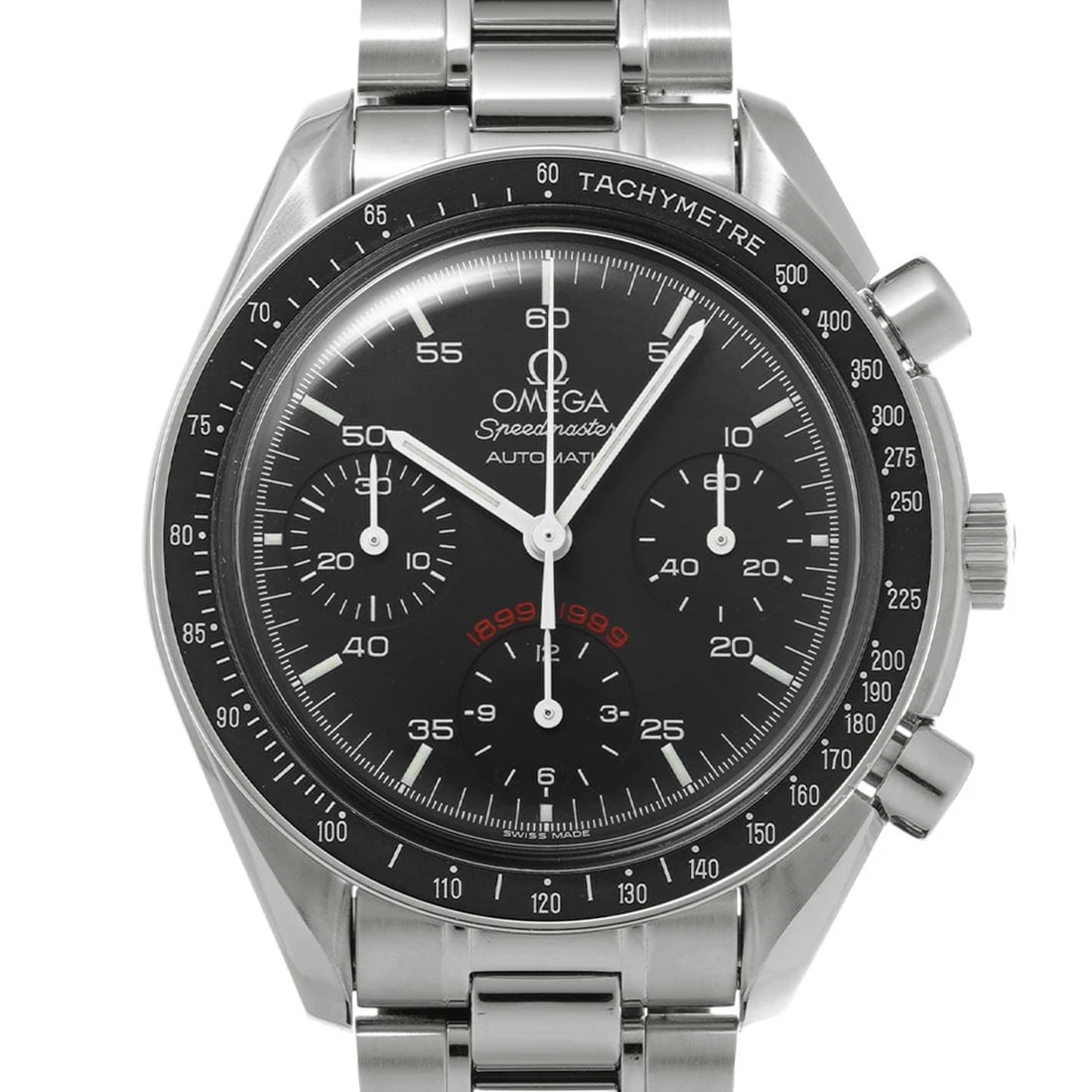 OMEGA SPEEDMASTER AUTOMATIC BLACK WATCH - 4