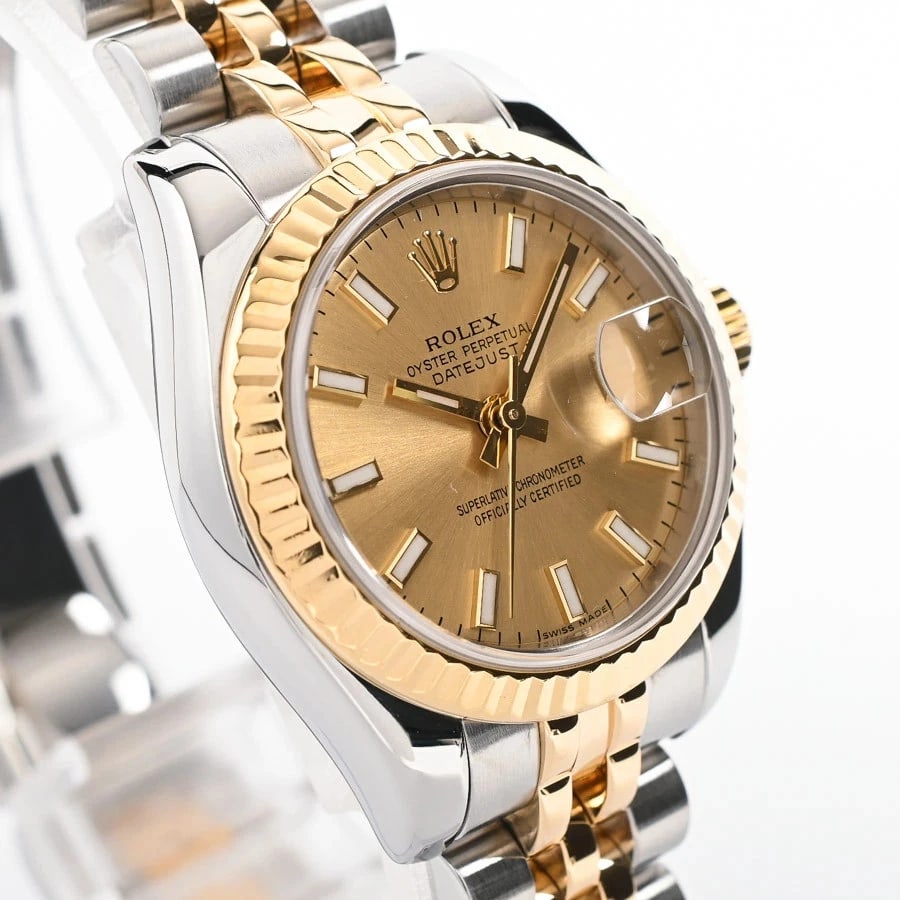 ROLEX YELLOW WATCH - 4