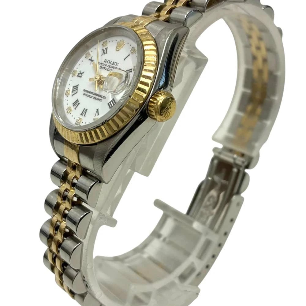 ROLEX DATEJUST SILVER WATCH - 2