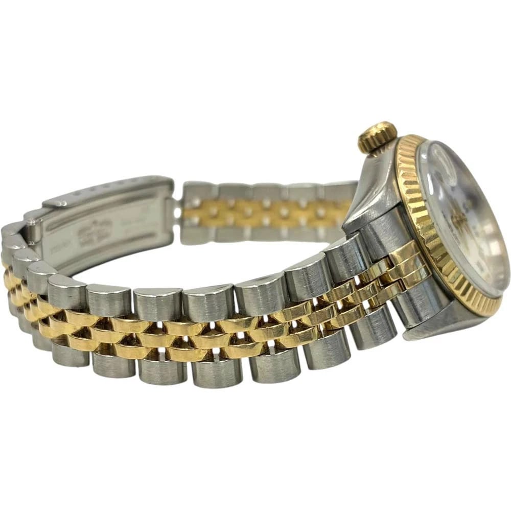 ROLEX DATEJUST SILVER WATCH - 5