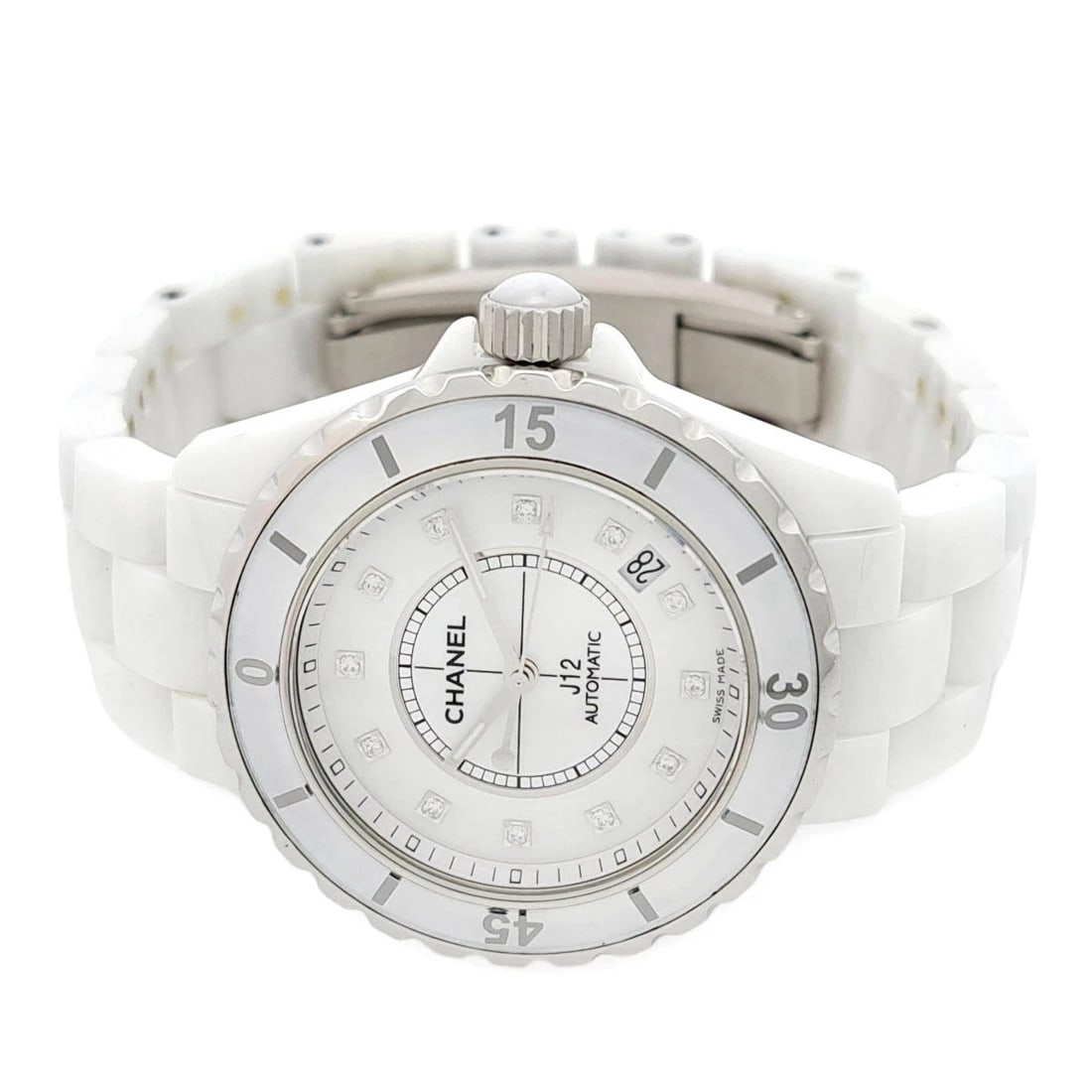 CHANEL WHITE WATCH - 2