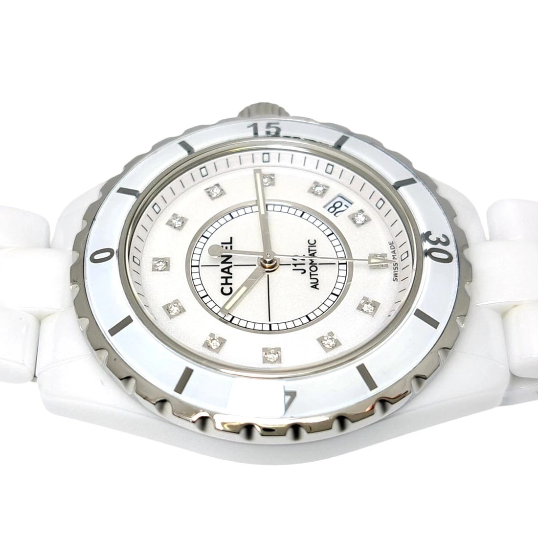 CHANEL WHITE WATCH - 3