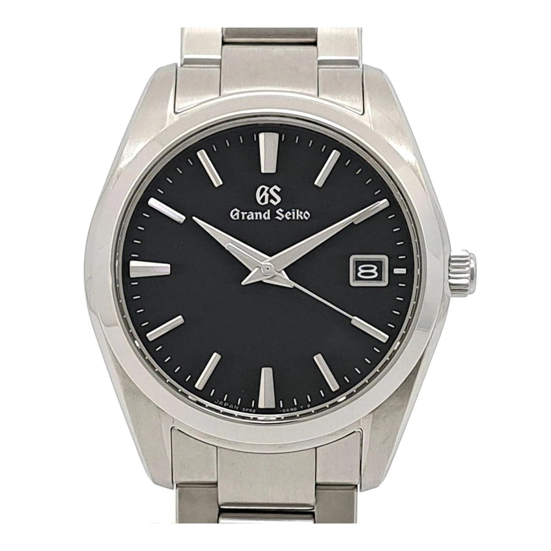 SEIKO BLACK WATCH: Seiko Black Watch Brand: SEIKO Type/Style: Wristwatch Material: Case Material N/A Band Material Stainless Steel Color: Dial Color Black Size: Wrist Size 19.5cm Case Size 37mm Accessories: None