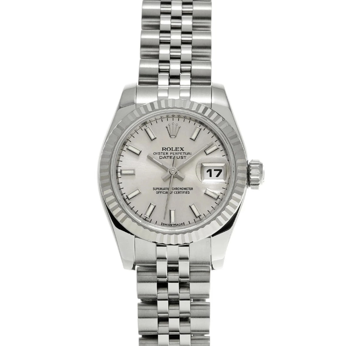 ROLEX DATEJUST SILVER WATCH: Rolex Datejust Silver Watch Brand: ROLEX Type/Style: Wristwatch Material: Band Material Stainless Case Material Sapphire Crystal Color: Dial Color Size: Wrist Size 16cm Case Size 26 x 26 mm