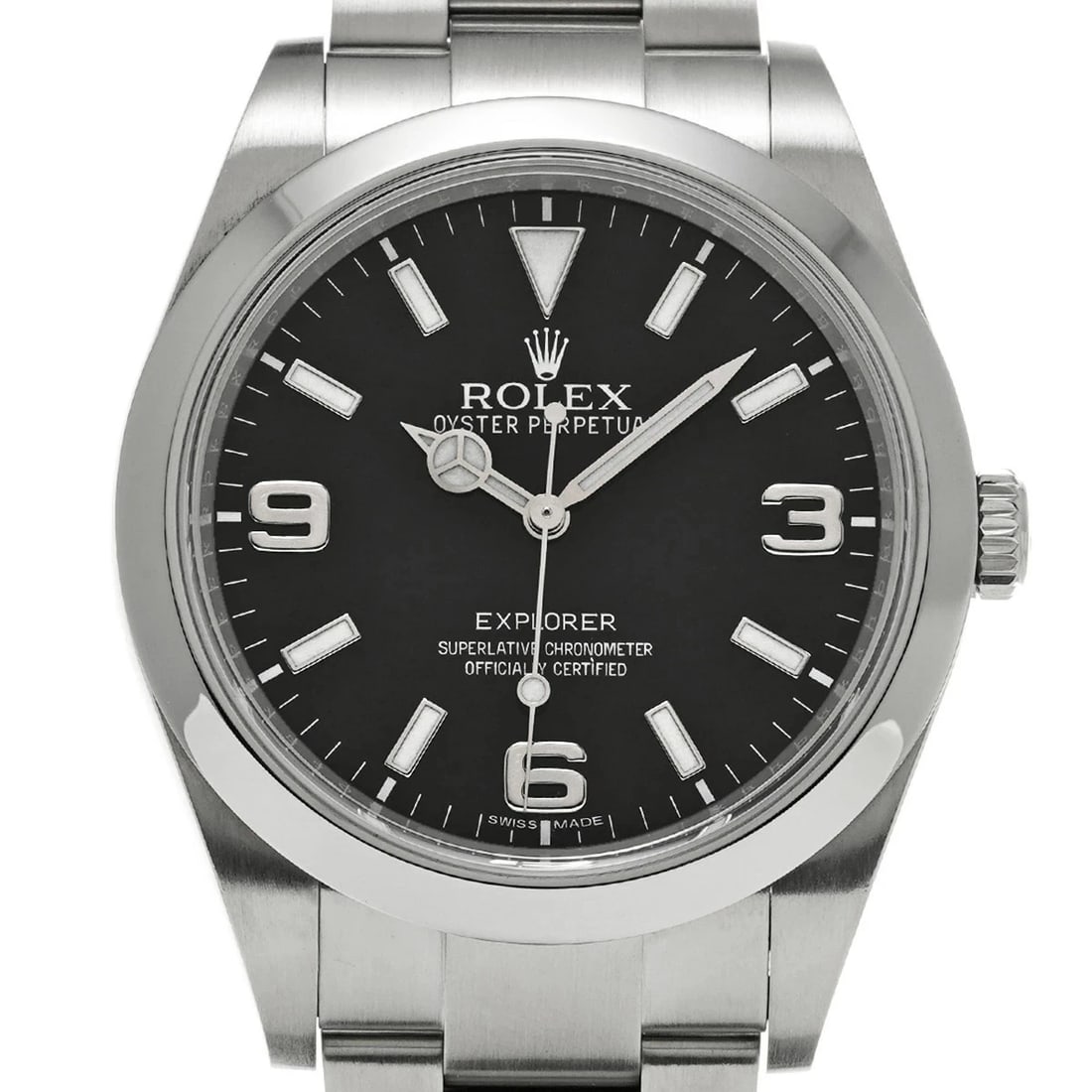 ROLEX EXPLORER BLACK WATCH - 4
