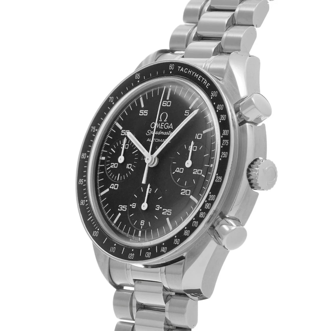 OMEGA SPEEDMASTER AUTOMATIC BLACK WATCH - 2