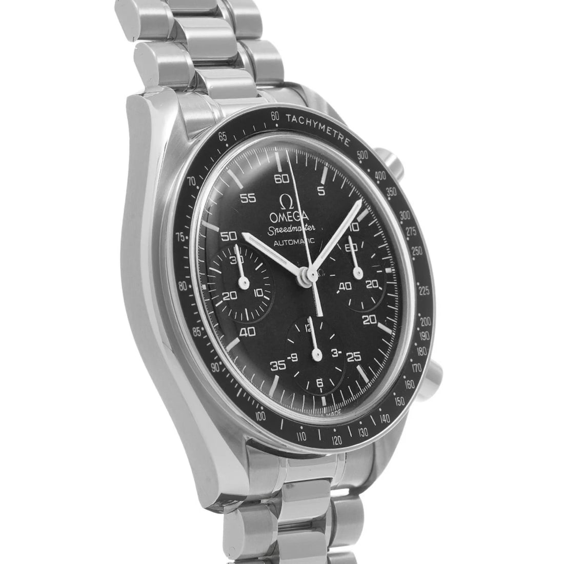 OMEGA SPEEDMASTER AUTOMATIC BLACK WATCH - 3