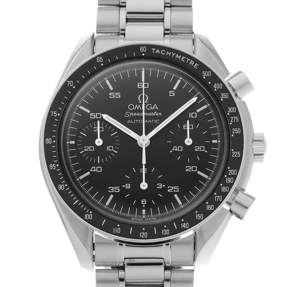 OMEGA SPEEDMASTER AUTOMATIC BLACK WATCH - 4