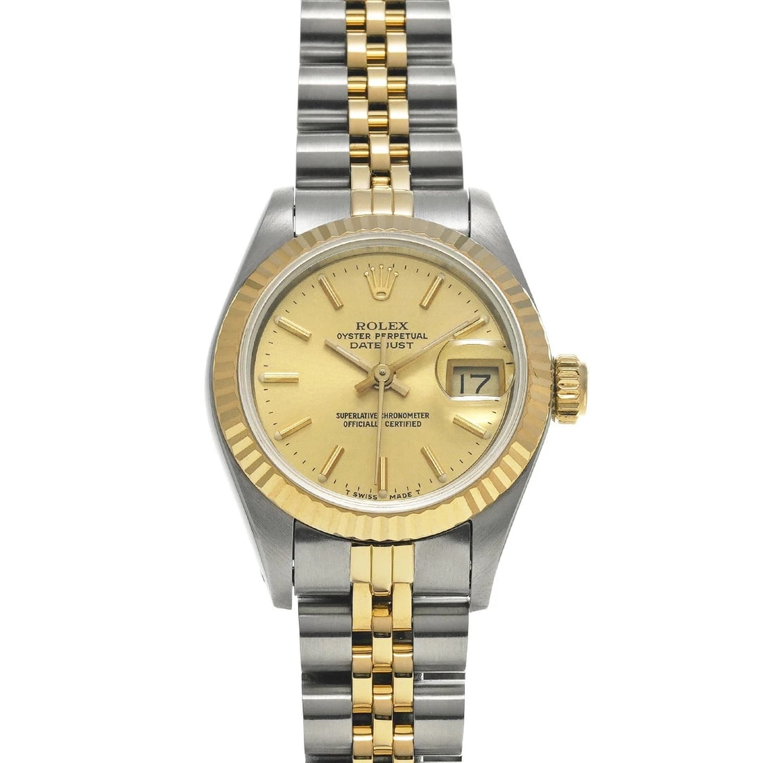 ROLEX DATEJUST WATCH: Rolex Datejust Watch Brand: ROLEX Type/Style: Wristwatch Material: Band Material Stainless Case Material Sapphire Crystal Color: Dial Color Size: Wrist Size 17cm Case Size 26 x 26 mm Accessories: