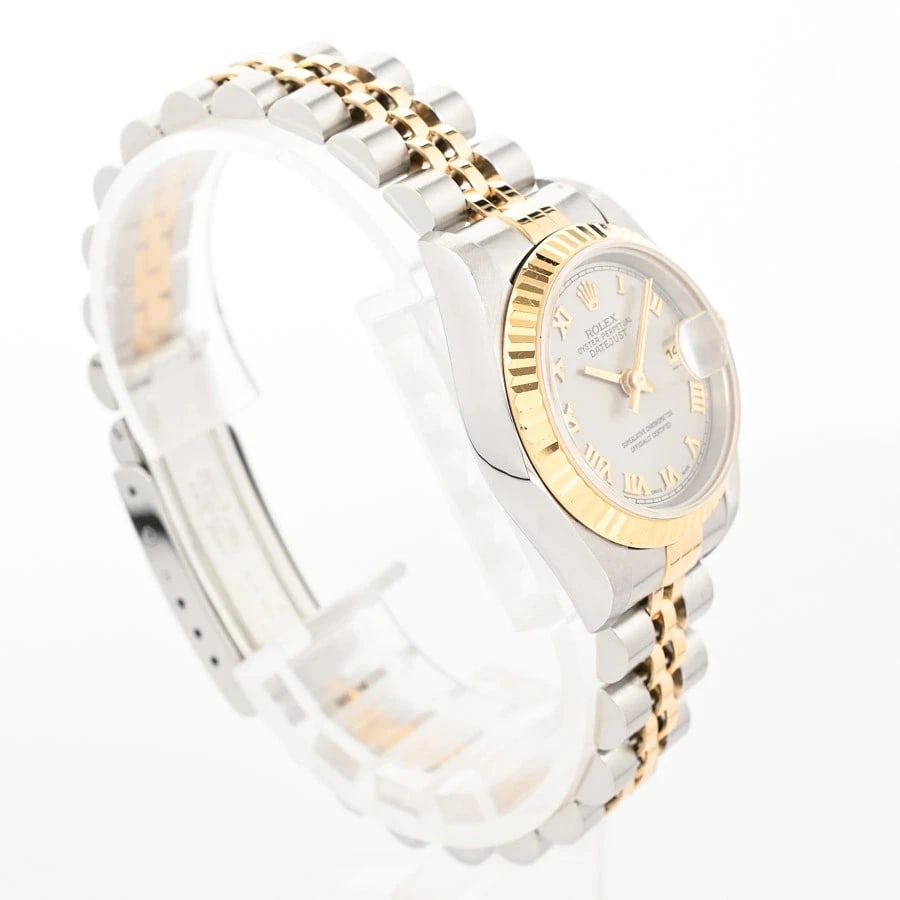 ROLEX DATEJUST GRAY WATCH - 3