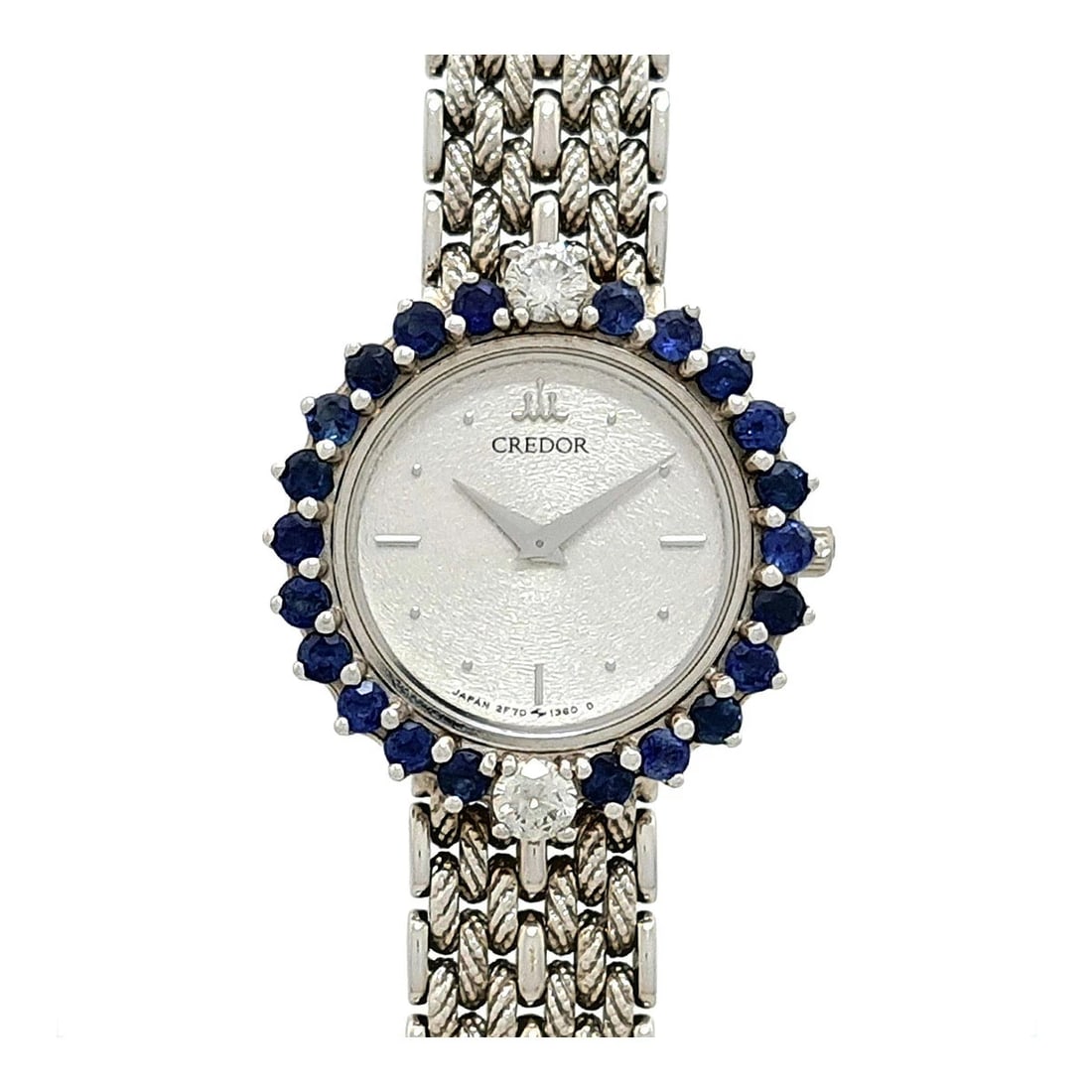 SEIKO SILVER WATCH: Seiko Silver Watch Brand: SEIKO Type/Style: Wristwatch Material: Band Material White Gold Case Material N/A Color: Dial Color Silver Size: Wrist Size 15.5cm Case Size 22mm Accessories: None