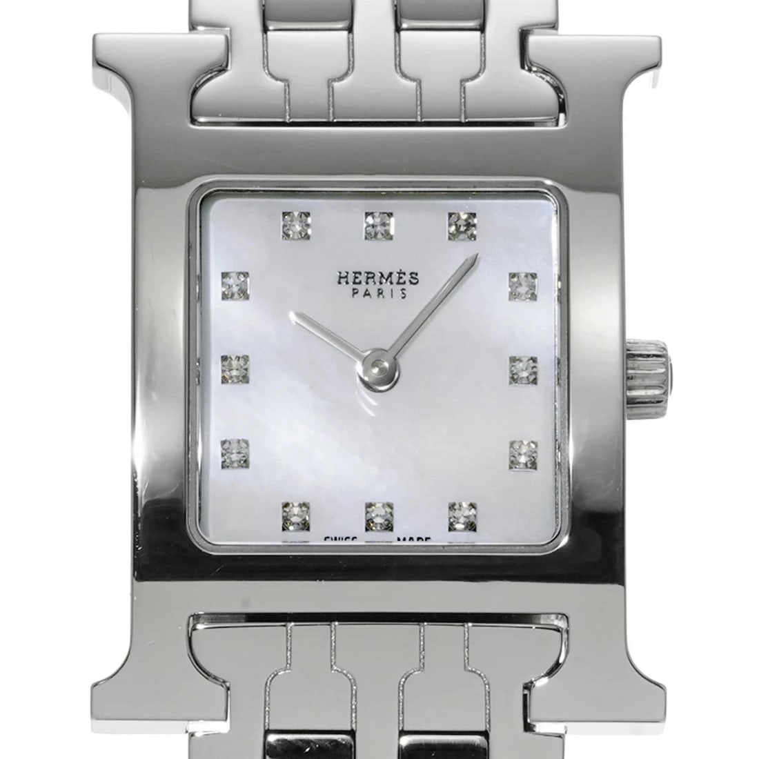 HERMES WHITE WATCH - 4