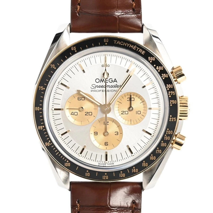 OMEGA WATCH SILVER WATCH: Omega Watch Silver Watch Brand: OMEGA Type/Style: Wristwatch Material: Band Material Stainless Steel/Yellow Gold/Leather Strap Case Material N/A Color: Dial Color Size: Case Size 39mm (actual size)